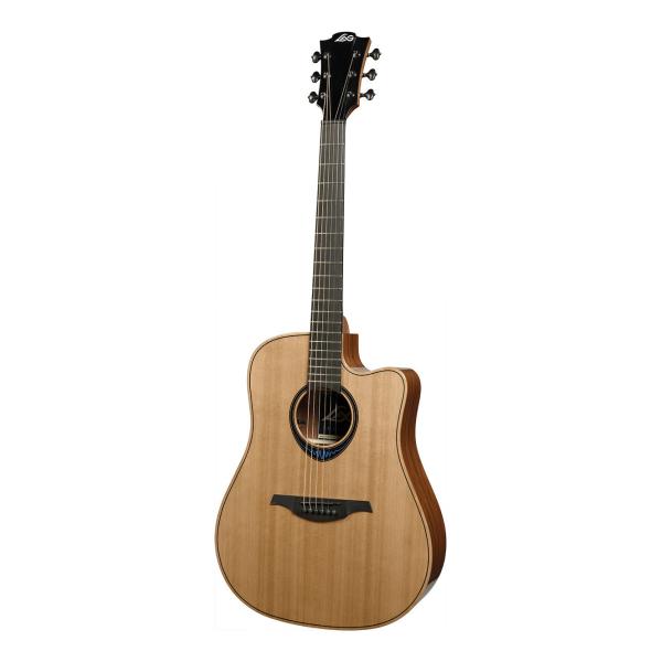 LAG Guitars TBW2DCE 空間系エフェクト内蔵 BlueWave プリアンプ搭載 エレクトリック アコースティックギター エレアコ