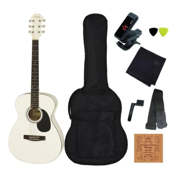 Legend FG-15 アコースティックギター　ARIA ホワイト Amazon.co.jp: Legend レジェンド アコースティックギター
