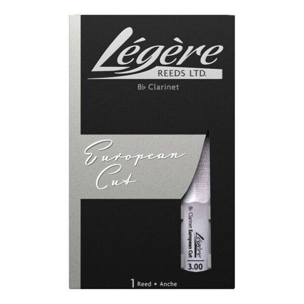 Legere European Cut B♭クラリネット用リード3.75 5枚 Legere Bb Clarinet European Cut B♭クラリネット用 樹脂製リード