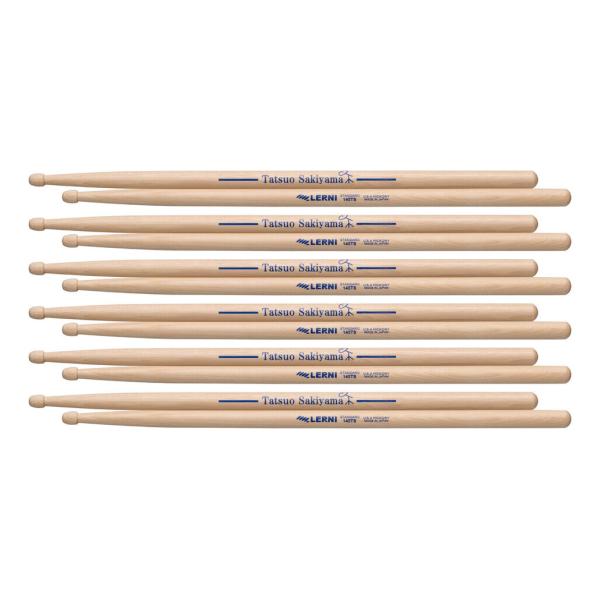 LERNI H-145TS/6ペア 崎山龍男 スピッツ/Spitz シグネチャー ドラム