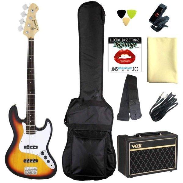 Legend LJB-Z 3TS(3 Tone Sunburst) 定番9点セット/VOXアンプ/代金引換不可