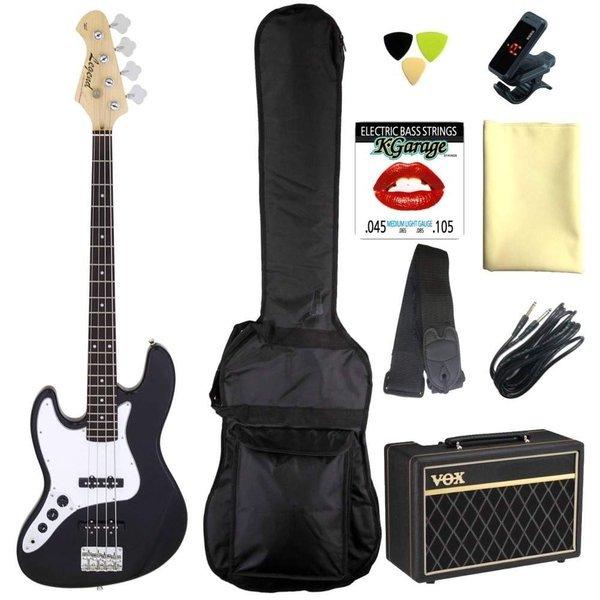 Legend LJB-Z L/H BK(Black) レフトハンド(左利き用) 定番9点セット/VOXアンプ/代金引換不可