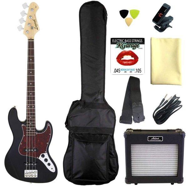 Legend LJB-Z TT BK(Black タートイズピックガード) 定番9点セット/ARIAアンプ/代金引換不可