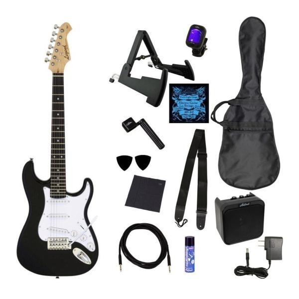 他サイト： Legend LST-MINI/BK/未来のロックスター13点セット (Black) ショートスケール ミニ・エレキギターの商品画像