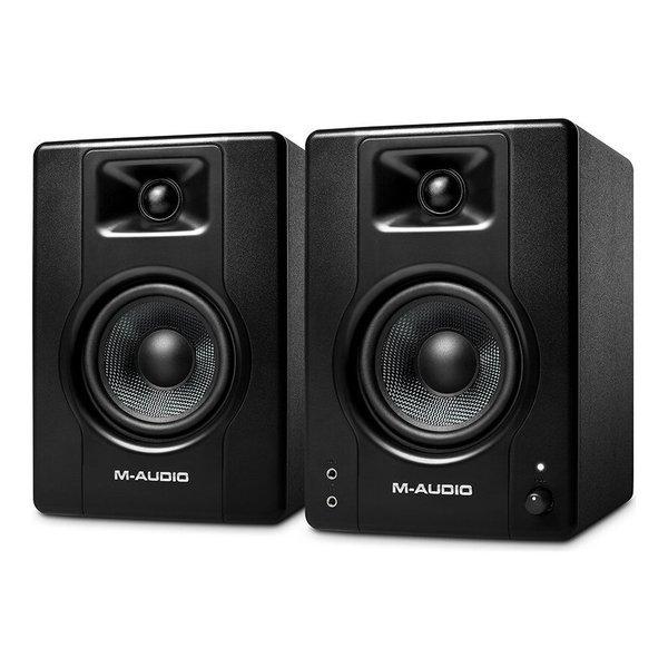 M-Audio BX4 モニタースピーカー 4.5インチ 120W デスクトップ/モニタリング パワ...