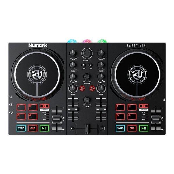 Numark　Party MixII　LEDパーティライト搭載DJコントローラー Numark Party Mix II / LEDパーティライト搭載 DJコントローラー
