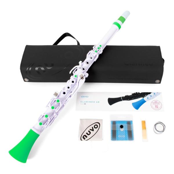 NUVO クラリネット クラリネオ 2.0 ホワイトブルー |2521| Nuvo Clarineo white-blue 2.0 – United States