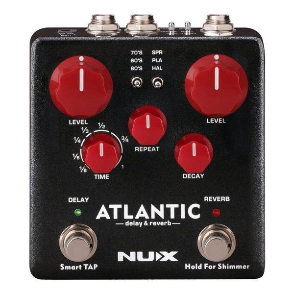 【値下げ】NUX ATLANTIC ディレイ & リバーブ 箱付き NUX ATLANTIC Delay ＆ Reverb ディレイ / リバーブ : 愛曲楽器