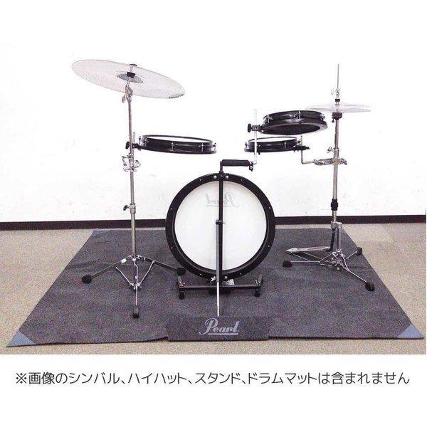 Pearl PCTK-1810BG + PCTK-ADDKIT COMPACT TRAVELER コンパクトトラベラー コンパクト ドラムセット + 10＆14インチタム