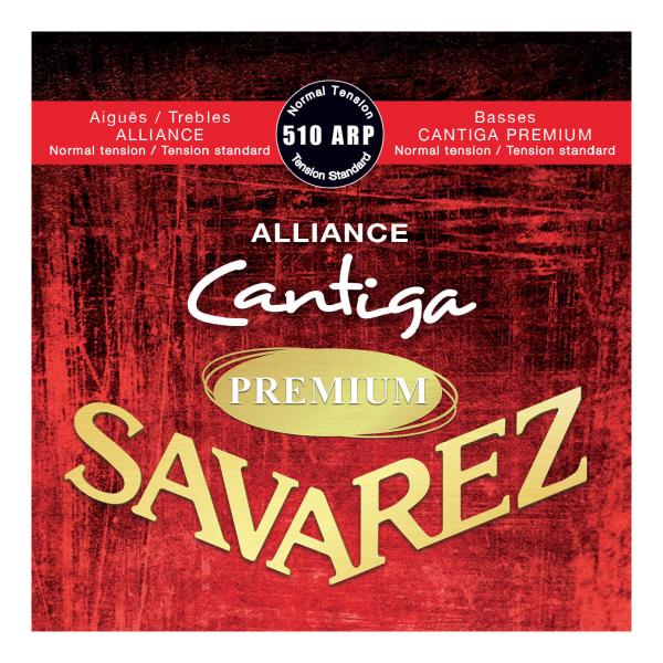 他サイト： SAVAREZ 510ARP×1 Normal tension アリアンス高音弦/カンティーガ・プレミアム低音弦/メール便発送・代金引換不可の商品画像