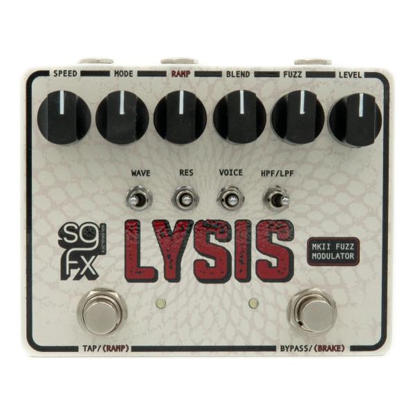 SolidGoldFX LYSIS MKII Polyphonic Octave Fuzz Modulator オクターブファズ