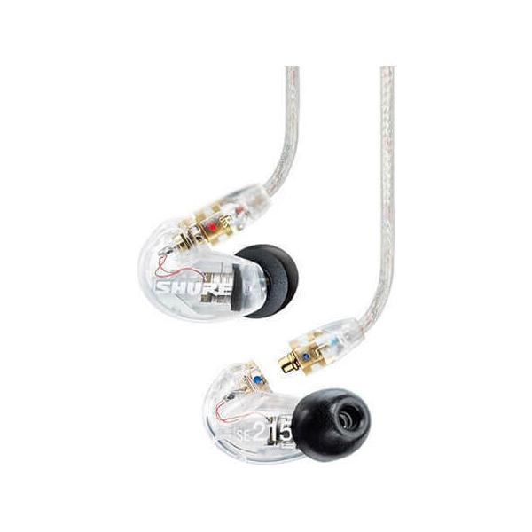 SHURE シュア SE215-CL-A クリア 高遮音性イヤホン SHURE SE215-CL-A 高遮音性イヤホン(スタンダードケーブル