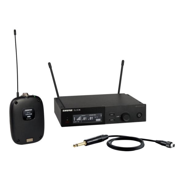 SHURE SLXD14J-JB ボディパック型送信機+楽器用ケーブル付 ワイヤレスシステム SLXD14