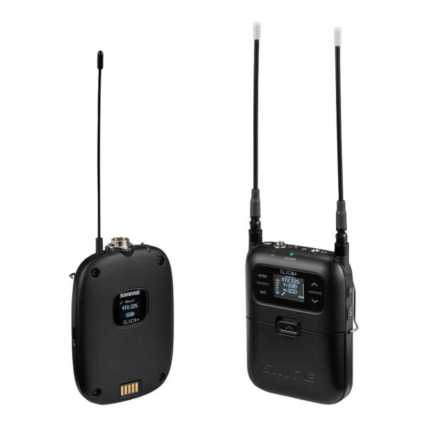 SHURE SLXD15+-JB ワイヤレスシステム 「SLXD5+」受信機+「SLXD1+」ボディパック送信機セット