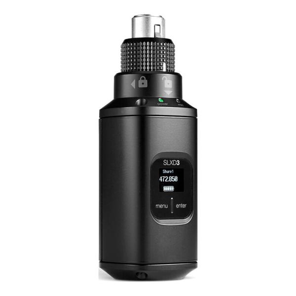 SHURE SLXD3=-JB プラグオン・デジタルワイヤレス送信機