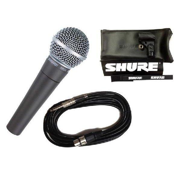 SHURE ダイナミックマイクSM58（ ケース付き）∔ケーブル（7ｍ）セット SHURE ダイナミックマイクSM58（ ケース付き）∔ケーブル（7m