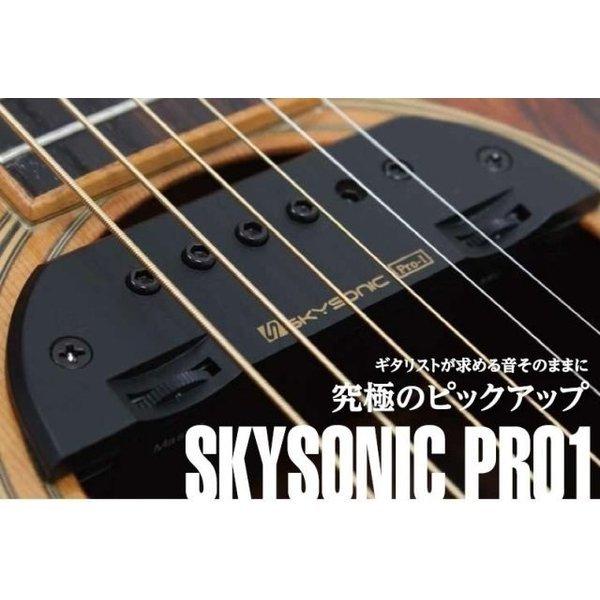 SKYSONIC PRO1 サウンドホール取付け アコースティックギター用