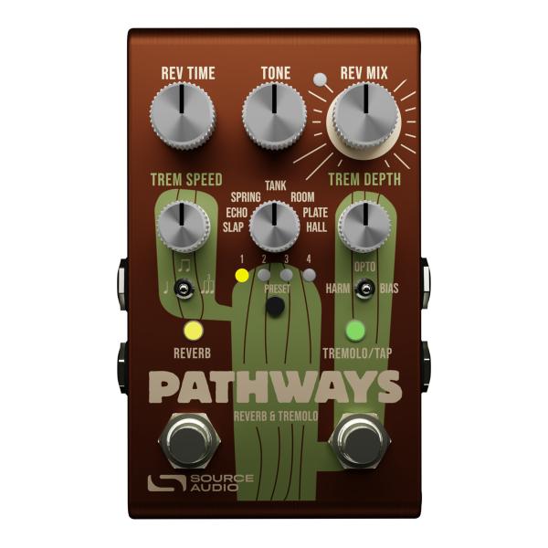 SOURCE AUDIO SA281 PATHWAYS リバーブ + トレモロ