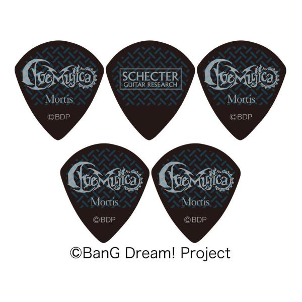 [ご予約商品:8月中旬発売]SCHECTER SPA-Mortis/SIG/5枚セット バンドリ!アヴェムジカ モーティス/若葉睦 第2弾 BanG Dream! Ave/メール便発送・代金引換不可