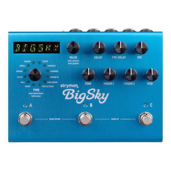 【美品】Strymon BigSky【国内正規品】 Ampero Press 25kプレゼントキャンペーン]Strymon BigSky