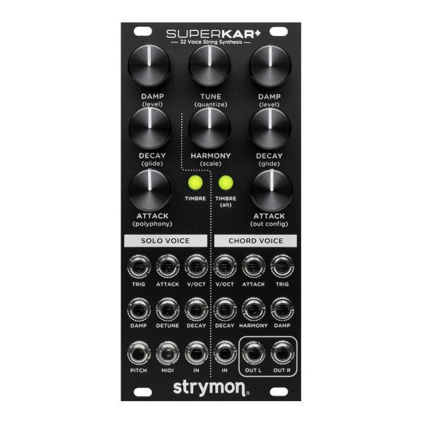 Strymon SuperKar+ ユーロラック ボイスモジュール 32 Voice String