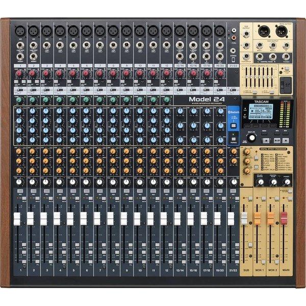 【未使用品】TASCAM ミキサー Model24 特注ハードケース付 TASCAM Model 24 24トラック レコーディング・ミキサー : 愛曲楽器