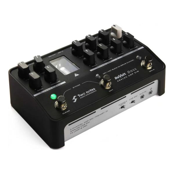 Two notes ReVolt Bass アナログアンプシミュレーター Two Notes Revolt Bass オールアナログアンプキャビ