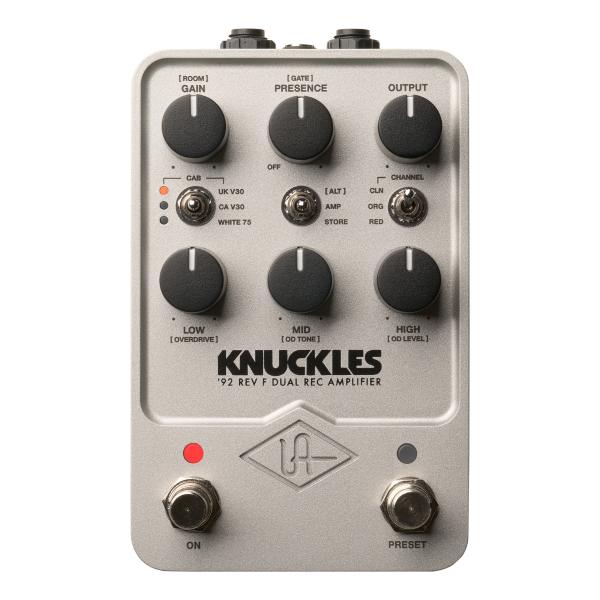 UNIVERSAL AUDIO UAFX Knuckles / ’92 Rev F Dual Rec Amplifier