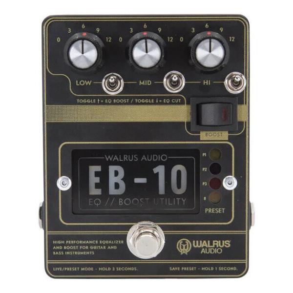 他サイト： WALRUS AUDIO WAL-EB10 #B EQ/ブースター EB-10の商品画像