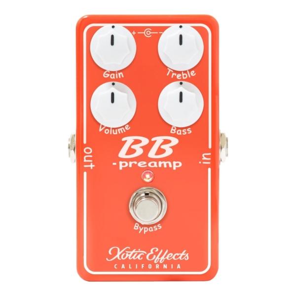 XOTIC BB Preamp V1.5 プリアンプ ブースター オーバードライブ/国内正規品