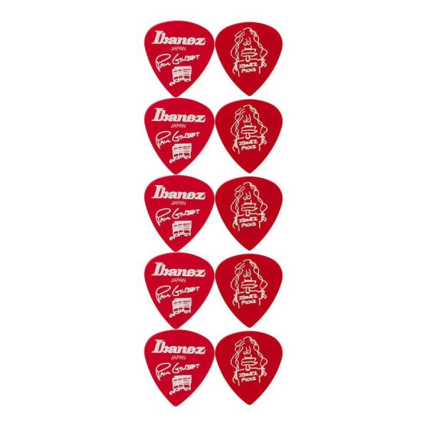 他サイト： 10枚セット Ibanez 1000PG-CA1.0mm ショート ティアドロップ PVC Paul Gilbert ポール ギルバート シグネチャー ピック アイバニーズの商品画像