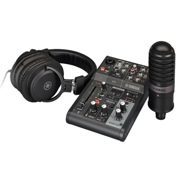 DTM・DAW YAMAHA AG03MK2 LSPK Live Streaming Pack YAMAHA（ヤマハ） YAMAHA AG03MK2 LSPK ブラック Live Streaming Pack