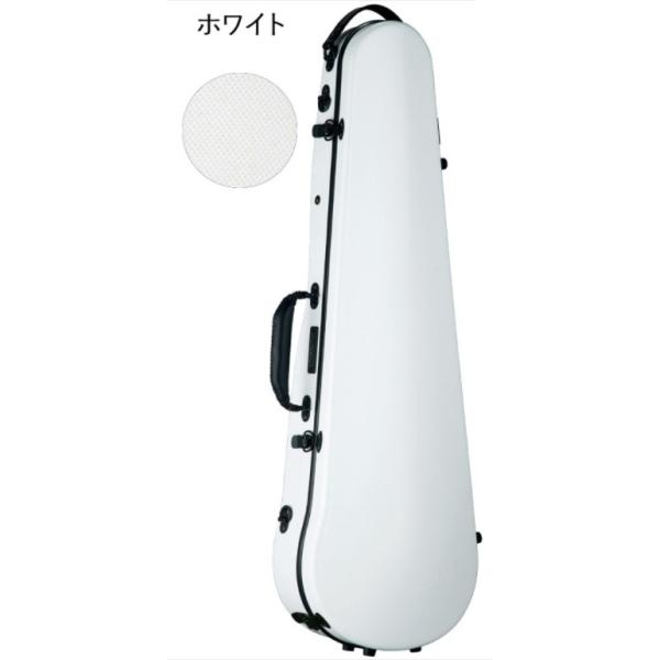 Carbon Mac CFV-2 WHT (ホワイト) バイオリン ケース カーボンマック