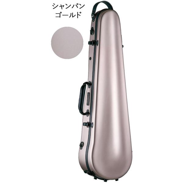 Carbon Mac バイオリンケース 4/4 Carbon Mac CFV-2S S-CPG (シャンパンゴールド) バイオリン ケース