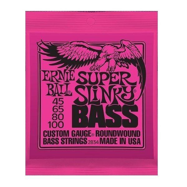 定番ベース弦 ERNIE BALL 2834×1セット SUPER SLINKY[45-100] アーニーボール