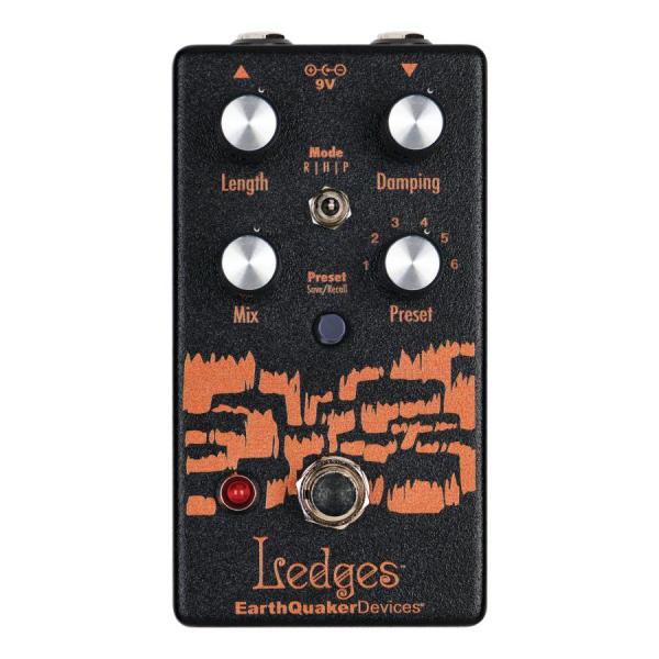 EarthQuaker Devices Ledges Black Amber EQD リバーブ/限定カラー