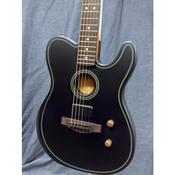Fender Acoustasonic Standard Telecaster Black アコースタ
