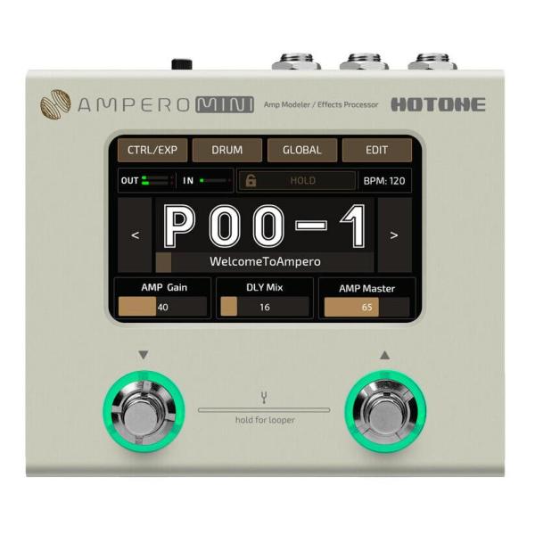 HOTONE AMPERO MINI コンパクト ストンプボックス / マルチ