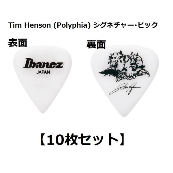 Ibanez（アイバニーズ） 10枚セット Ibanez 1000TH-WBK ピック