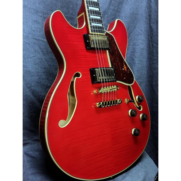 Ibanez アイバニーズ AS93FM TCD (Transparent Cherry Red