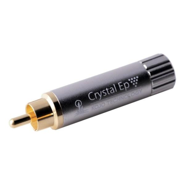 ●たぁ３本です◆高音質バーチャル(仮想)アース・バージョンＵＰ２型◆クリス KOJO TECHNOLOGY Crystal EpR RCAプラグ プラグ型 仮想アース グランド