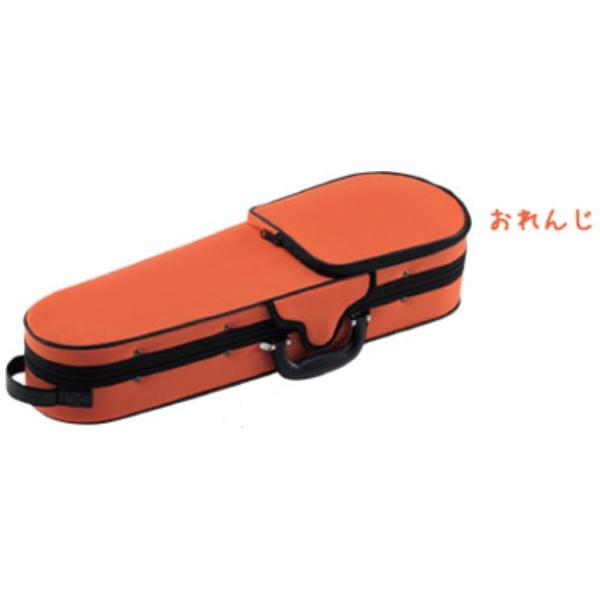 バイオリン・Carlo giordano・ケース付・1/16 Carlo giordano TRC-100C ORG おれんじ バイオリン ケース 4/4用