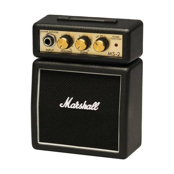 他サイト： Marshall MS-2 MS2 マーシャル 1W ギター ミニアンプ ブラックの商品画像