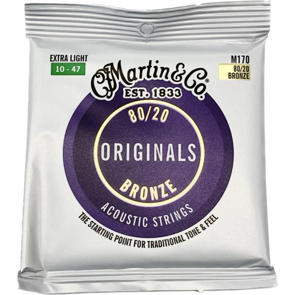 MARTIN M170 ×1 [10-47] マーチン Extra Light アコギ弦 アコースティックギター弦