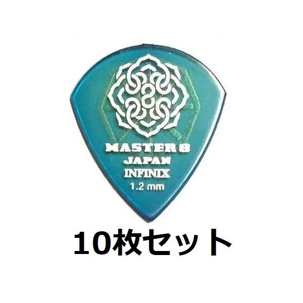 他サイト： 10枚セット MASTER8 JAPAN IFS-JZ120×10 INFINIX JAZZ III XL 1.2mm HARD GRIP 滑り止め加工 ギター ピックの商品画像