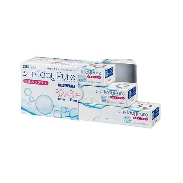 他サイト： SEEDワンデーピュア うるおいプラス （96枚パック）の商品画像