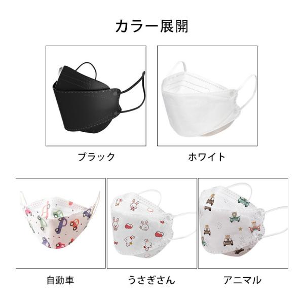マスク 子供 不識布 立体 小顔 マスク 50枚 小さいサイズ キャラクター 使い捨て 子ども 息しやすい 蒸れにくい 安い