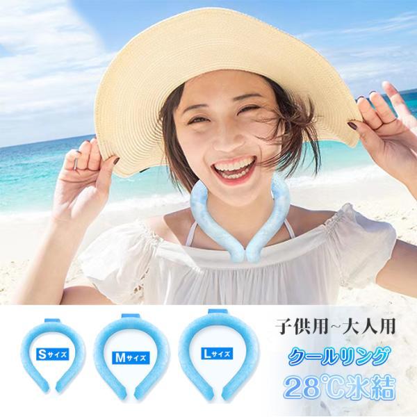 ネッククーラー 最強 2023 おすすめ 首掛け 子供用 首を冷やすグッズ 保冷剤 28℃ 夏 大人用 アイスリング 冷感 結露しない 自然凍結