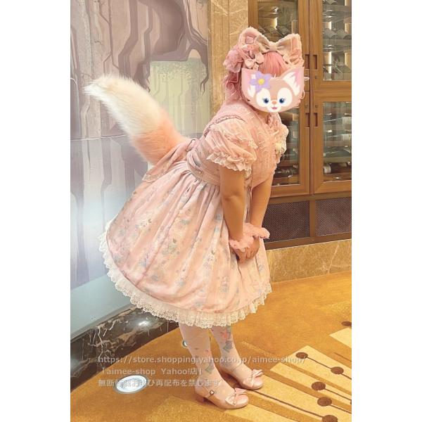 【꒰⑅りたみん⑅꒱】リーナベル 尻尾 耳 仮装 ꒰⑅りたみん⑅꒱】リーナベル 尻尾 耳 仮装 動ける]手作り道具