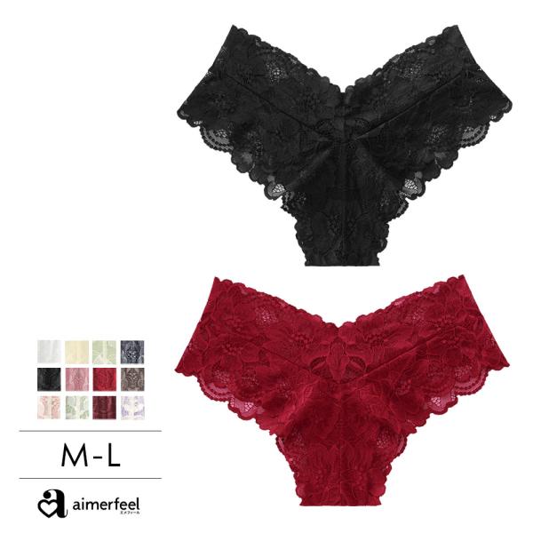 花柄レースを全面にあしらったセクシーなレディースハーフバックショーツ！Tバックに抵抗がある方にもおすすめな総レースショーツ♪●サイズ[Ｍ]ヒップ87〜95cm[Ｌ]ヒップ92〜100cm●素材ナイロン、ポリウレタン●商品名：カシュクールレー...